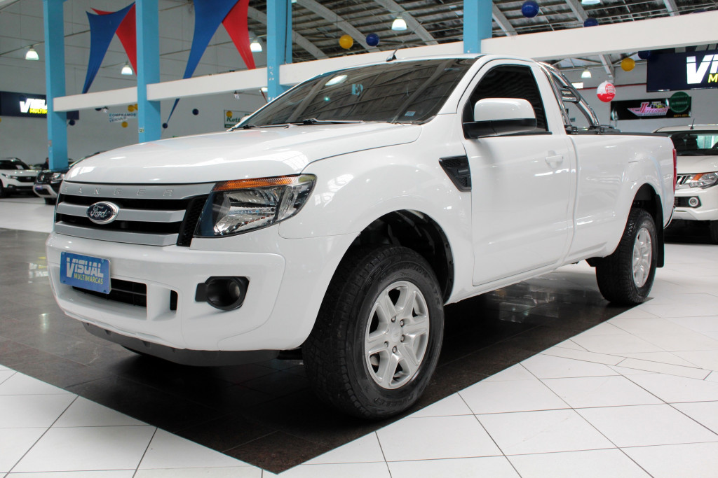 FORD RANGER 2.5 XLS 4X2 CS FLEX 2P MANUAL - 2013 - BRANCO FORD RANGER 2.5 XLS 4X2 CS FLEX 2P MANUAL - 2013 - BRANCO