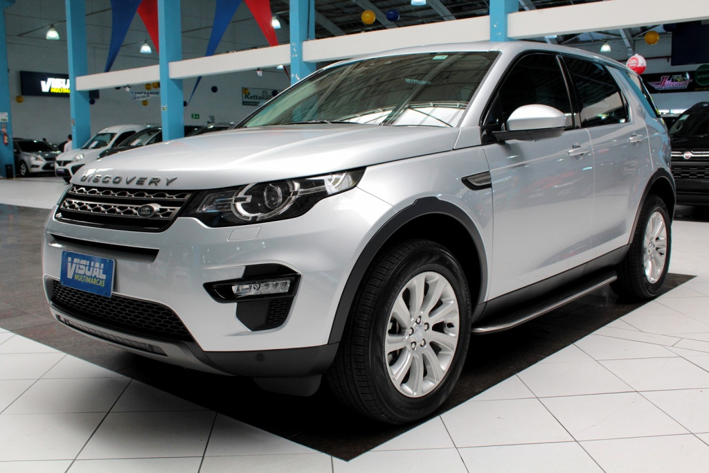 LAND ROVER DISCOVERY SPORT 2.0 TURBO AWD SI4 SE 4P AUTOMÁTICO 9M - 2018 - PRATA LAND ROVER DISCOVERY SPORT 2.0 TURBO AWD SI4 SE 4P AUTOMÁTICO 9M - 2018 - PRATA