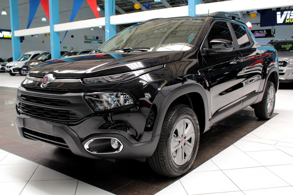 FIAT TORO 1.8 FREEDOM FLEX 4P AUTOMÁTICO 6M - 2021 - PRETO **0 KM** FIAT TORO 1.8 FREEDOM FLEX 4P AUTOMÁTICO 6M - 2021 - PRETO **0 KM**