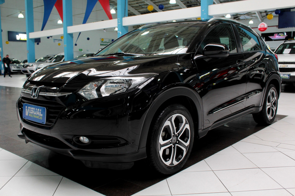 HONDA HR-V 1.8 EX FLEX 4P AUTOMÁTICO CVT - 2016 - PRETO HONDA HR-V 1.8 EX FLEX 4P AUTOMÁTICO CVT - 2016 - PRETO
