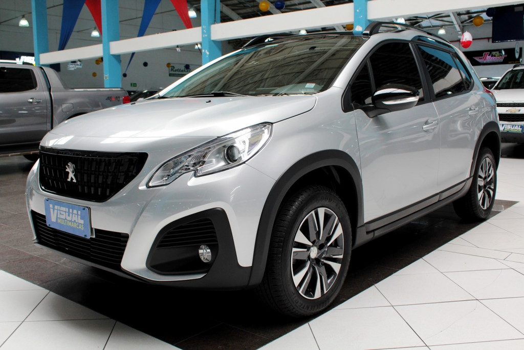 PEUGEOT 2008 1.6 GRIFFE FLEX 4P AUTOMÁTICO 6M - 2020 - PRATA PEUGEOT 2008 1.6 GRIFFE FLEX 4P AUTOMÁTICO 6M - 2020 - PRATA