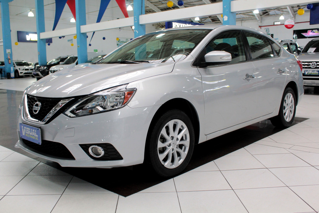 NISSAN SENTRA 2.0 S 4P FLEX AUTOMÁTICO CVT - 2018 - PRATA NISSAN SENTRA 2.0 S 4P FLEX AUTOMÁTICO CVT - 2018 - PRATA