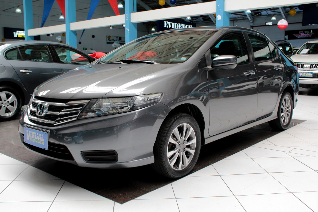 HONDA CITY 1.5 LX FLEX 4P MANUAL - 2013 - CINZA HONDA CITY 1.5 LX FLEX 4P MANUAL - 2013 - CINZA