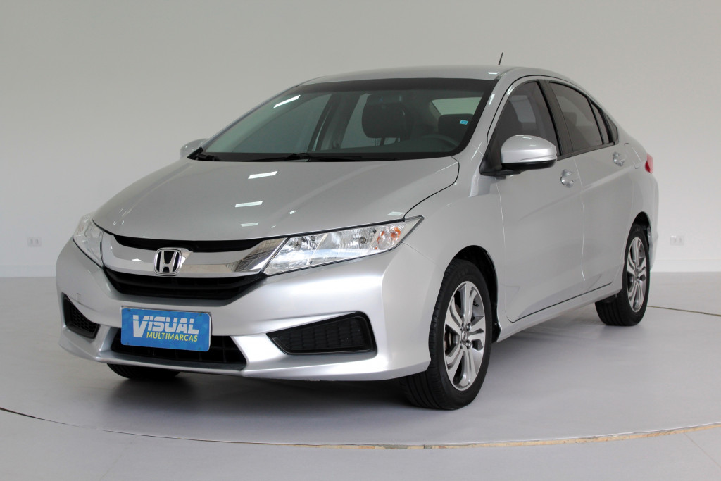 HONDA CITY 1.5 LX FLEX 4P AUTOMÁTICO CVT - 2015 - PRATA HONDA CITY 1.5 LX FLEX 4P AUTOMÁTICO CVT - 2015 - PRATA