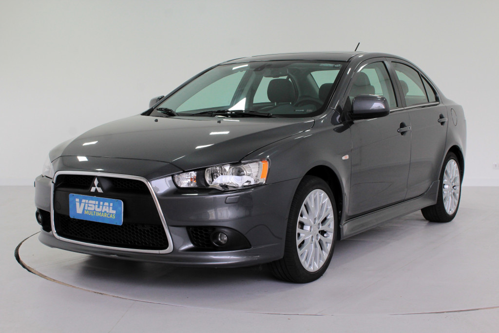 MITSUBISHI LANCER 2.0 GT 4P AUTOMÁTICO CVT 6M - 2017 - CINZA MITSUBISHI LANCER 2.0 GT 4P AUTOMÁTICO CVT 6M - 2017 - CINZA