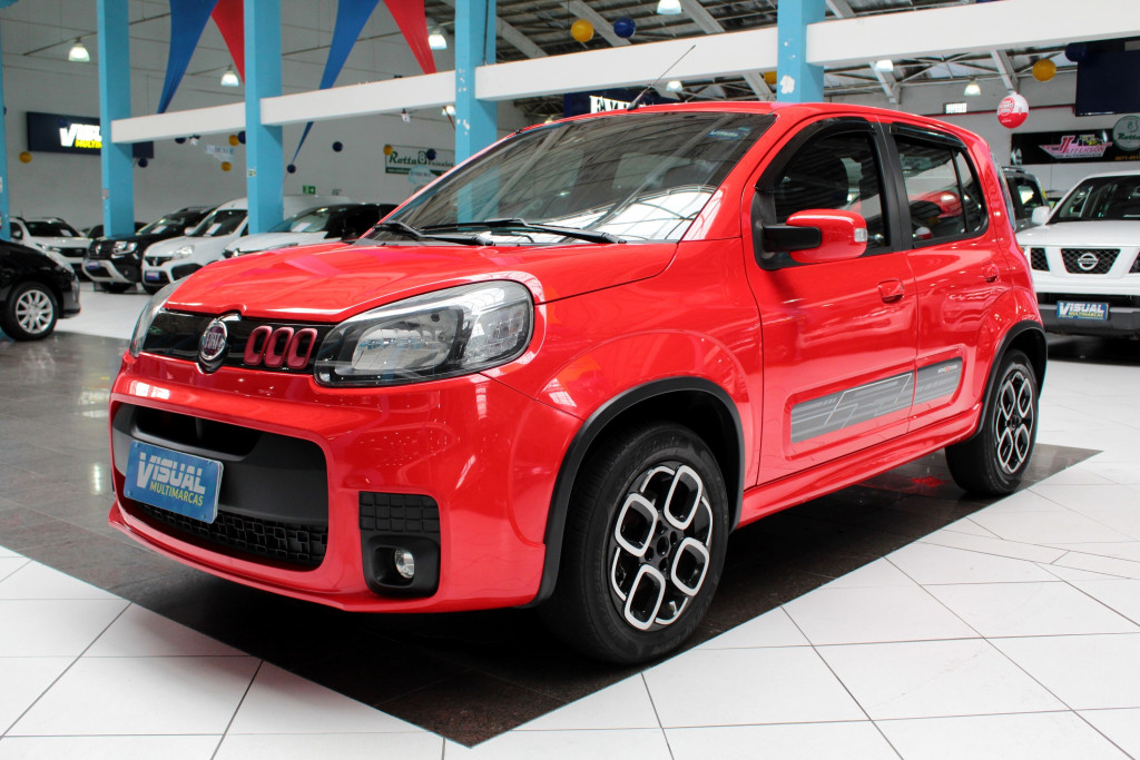 FIAT UNO 1.4 SPORTING FLEX 4P MANUAL - 2015 - VERMELHO FIAT UNO 1.4 SPORTING FLEX 4P MANUAL - 2015 - VERMELHO