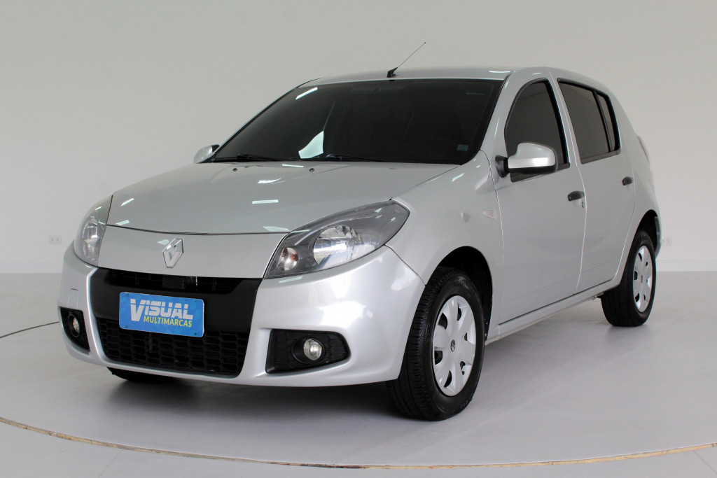 RENAULT SANDERO 1.0 EXPRESSION FLEX 4P MANUAL - 2014 - PRATA RENAULT SANDERO 1.0 EXPRESSION FLEX 4P MANUAL - 2014 - PRATA