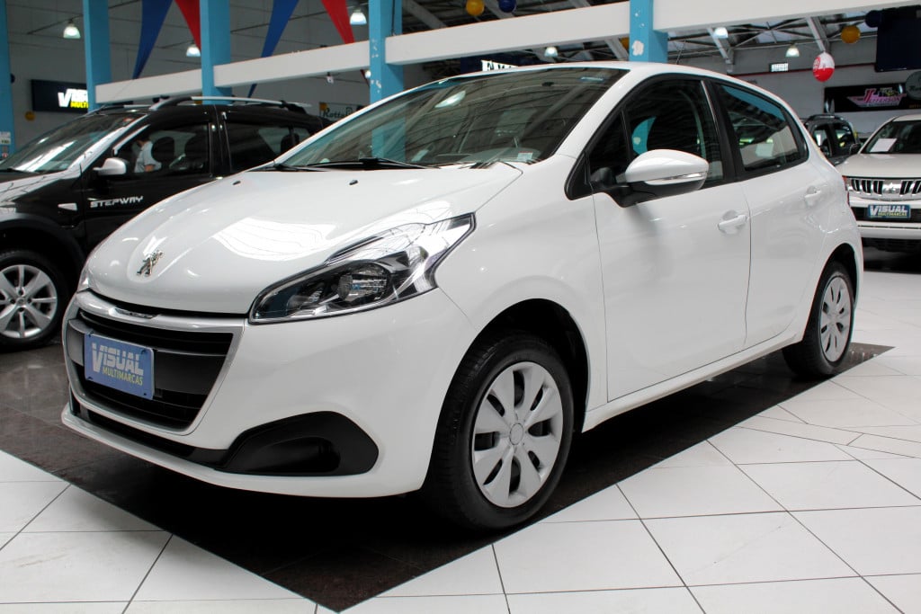PEUGEOT 208 1.2 ACTIVE FLEX 4P MANUAL - 2019 - BRANCO PEUGEOT 208 1.2 ACTIVE FLEX 4P MANUAL - 2019 - BRANCO