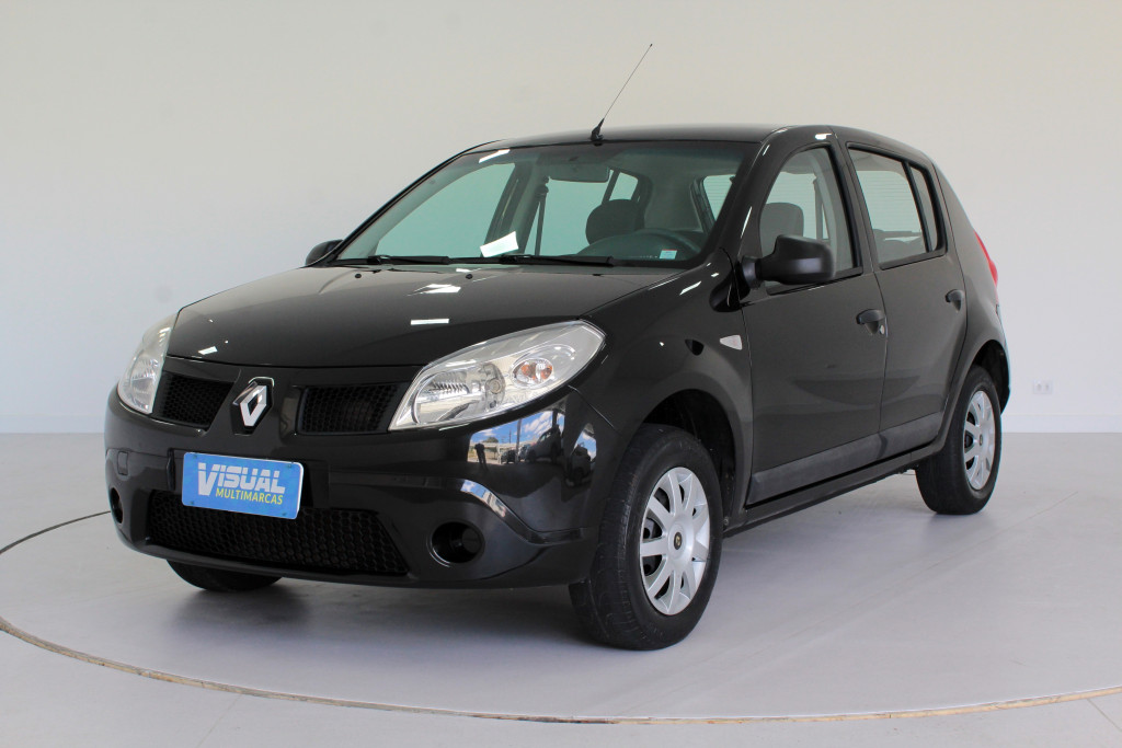 RENAULT SANDERO 1.0 EXPRESSION FLEX 4P MANUAL - 2010 - PRETO RENAULT SANDERO 1.0 EXPRESSION FLEX 4P MANUAL - 2010 - PRETO