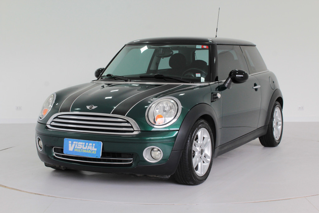 MINI COOPER 1.6 2P AUTOMÁTICO 6M - 2009 - VERDE MINI COOPER 1.6 2P AUTOMÁTICO 6M - 2009 - VERDE