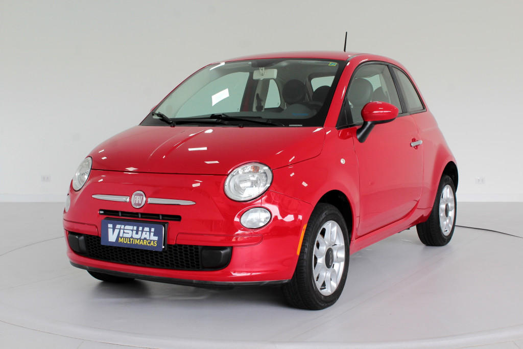 FIAT 500 1.4 CULT FLEX 2P MANUAL - 2012 - VERMELHO FIAT 500 1.4 CULT FLEX 2P MANUAL - 2012 - VERMELHO