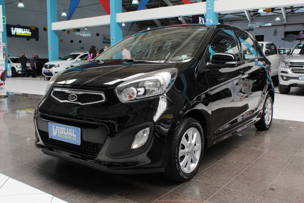 KIA PICANTO 1.0 EX FLEX 4P MANUAL - 2013 - PRETO KIA PICANTO 1.0 EX FLEX 4P MANUAL - 2013 - PRETO