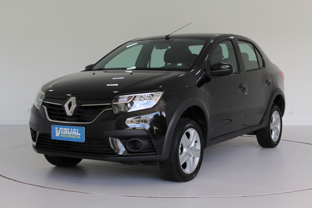 RENAULT LOGAN 1.6 ZEN FLEX 4P AUTOMÁTICO CVT 6M - 2020 - PRETO RENAULT LOGAN 1.6 ZEN FLEX 4P AUTOMÁTICO CVT 6M - 2020 - PRETO