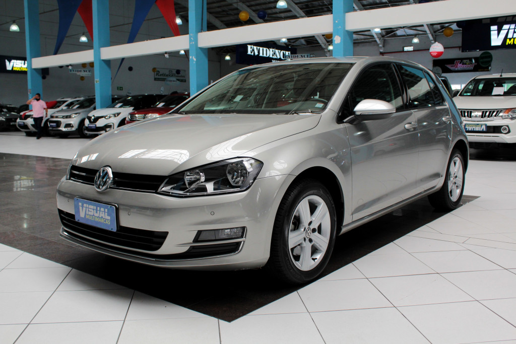 VOLKSWAGEN GOLF 1.4 250 TSI HIGHLINE FLEX 4P AUTOMÁTIZADO 7M - 2015 - PRATA VOLKSWAGEN GOLF 1.4 250 TSI HIGHLINE FLEX 4P AUTOMÁTIZADO 7M - 2015 - PRATA