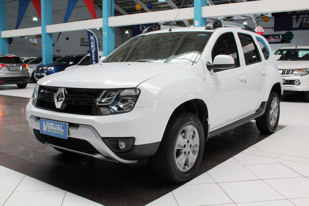 RENAULT DUSTER 1.6 DYNAMIQUE FLEX MANUAL - 2018 - BRANCO RENAULT DUSTER 1.6 DYNAMIQUE FLEX MANUAL - 2018 - BRANCO