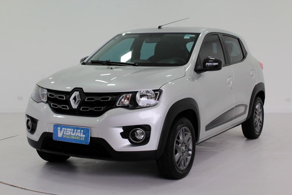 RENAULT KWID 1.0 INTENSE FLEX 4P MANUAL - 2019 - PRATA RENAULT KWID 1.0 INTENSE FLEX 4P MANUAL - 2019 - PRATA