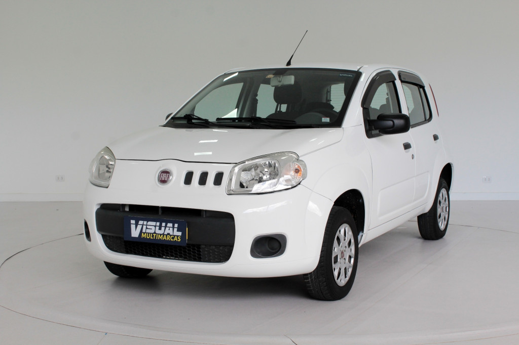 FIAT UNO 1.0 VIVACE FLEX 4P MANUAL - 2014 - BRANCO FIAT UNO 1.0 VIVACE FLEX 4P MANUAL - 2014 - BRANCO