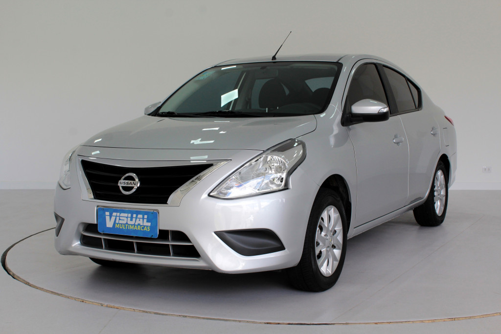 NISSAN VERSA 1.6 SV FLEX 4P AUTOMÁTICO CVT - 2019 - PRATA NISSAN VERSA 1.6 SV FLEX 4P AUTOMÁTICO CVT - 2019 - PRATA