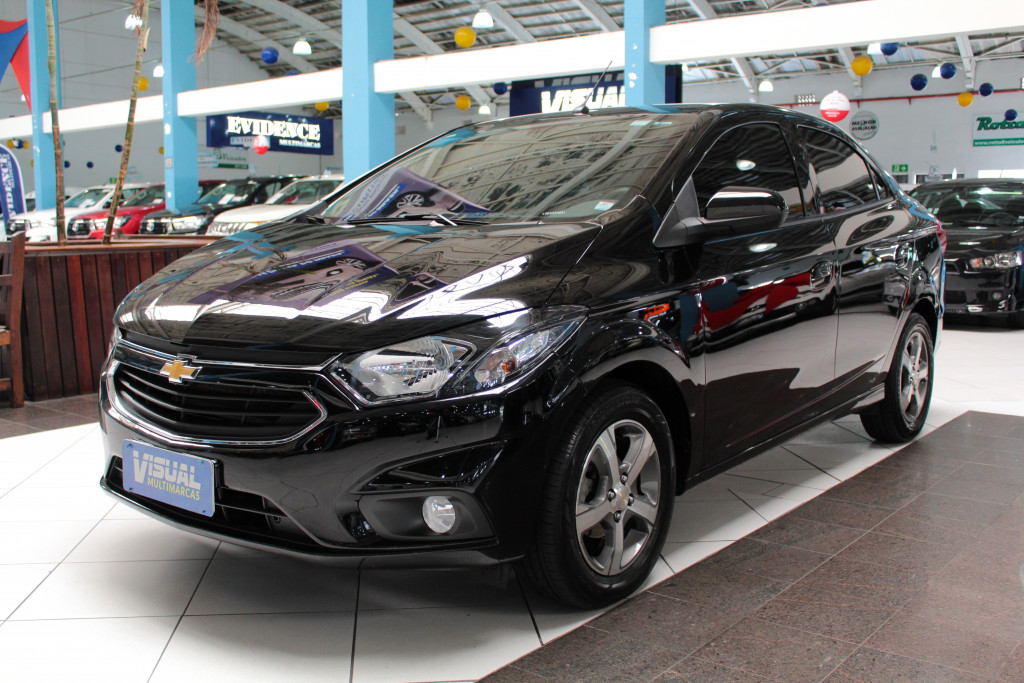 CHEVROLET PRISMA 1.4 LTZ FLEX 4P AUTOMÁTICO 6M - 2018 - PRETO CHEVROLET PRISMA 1.4 LTZ FLEX 4P AUTOMÁTICO 6M - 2018 - PRETO