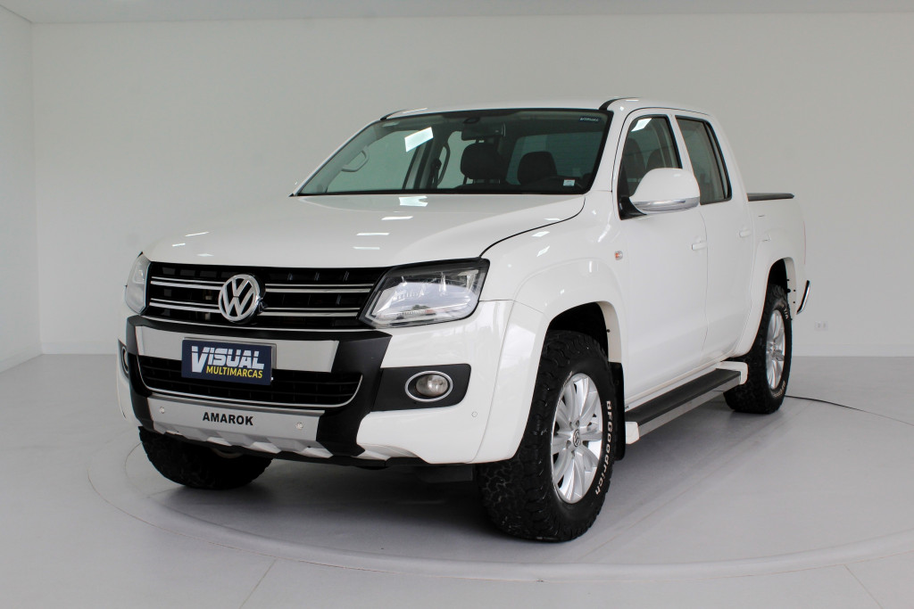 VOLKSWAGEN AMAROK 2.0 HIGHLINE 4X4 CD TURBO DIESEL 4P AUTOMÁTICO 8M - 2016 - BRANCO VOLKSWAGEN AMAROK 2.0 HIGHLINE 4X4 CD TURBO DIESEL 4P AUTOMÁTICO 8M - 2016 - BRANCO