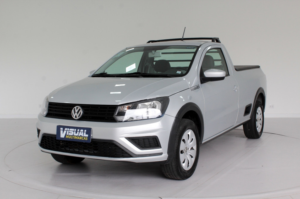 VOLKSWAGEN SAVEIRO 1.6 ROBUST CS FLEX 2P MANUAL - 2018 - PRATA VOLKSWAGEN SAVEIRO 1.6 ROBUST CS FLEX 2P MANUAL - 2018 - PRATA
