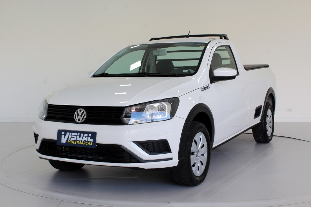 VOLKSWAGEN SAVEIRO 1.6 ROBUST CS FLEX 2P MANUAL - 2018 - BRANCO VOLKSWAGEN SAVEIRO 1.6 ROBUST CS FLEX 2P MANUAL - 2018 - BRANCO