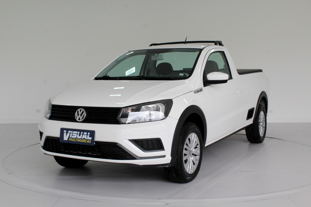 VOLKSWAGEN SAVEIRO 1.6 ROBUST CS FLEX 2P MANUAL - 2019 - BRANCO VOLKSWAGEN SAVEIRO 1.6 ROBUST CS FLEX 2P MANUAL - 2019 - BRANCO