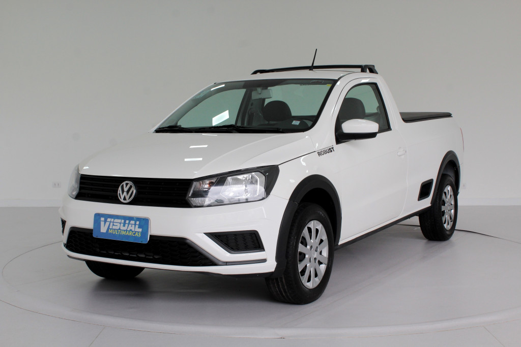 VOLKSWAGEN SAVEIRO 1.6 ROBUST CS FLEX 2P MANUAL - 2019 - BRANCO VOLKSWAGEN SAVEIRO 1.6 ROBUST CS FLEX 2P MANUAL - 2019 - BRANCO
