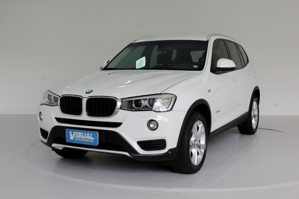 BMW X3 2.0 TURBO XDRIVE20I AWD 4P AUTOMÁTICO 8M - 2015 - BRANCO BMW X3 2.0 TURBO XDRIVE20I AWD 4P AUTOMÁTICO 8M - 2015 - BRANCO