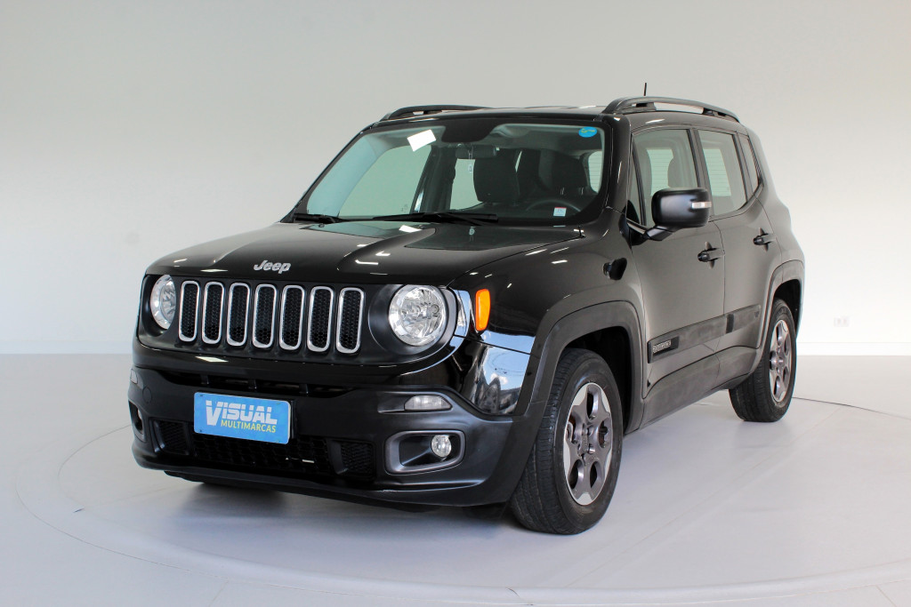 JEEP RENEGADE 1.8 SPORT FLEX 4P AUTOMÁTICO 6M - 2016 - PRETO JEEP RENEGADE 1.8 SPORT FLEX 4P AUTOMÁTICO 6M - 2016 - PRETO