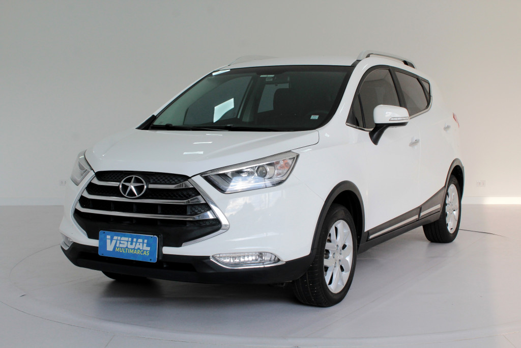 JAC T5 1.5 FLEX 4P AUTOMÁTICO CVT 6M - 2018 - BRANCO JAC T5 1.5 FLEX 4P AUTOMÁTICO CVT 6M - 2018 - BRANCO