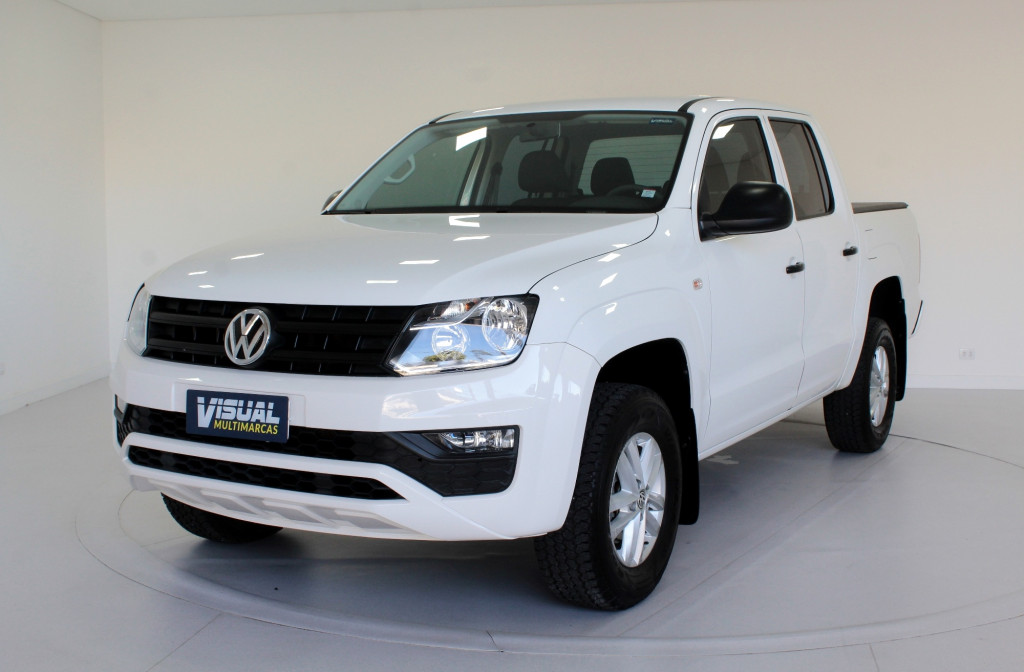 VOLKSWAGEN AMAROK 2.0 SE 4X4 CD TURBO DIESEL 4P MANUAL 6M - 2018 - BRANCO VOLKSWAGEN AMAROK 2.0 SE 4X4 CD TURBO DIESEL 4P MANUAL 6M - 2018 - BRANCO