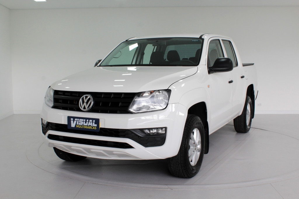VOLKSWAGEN AMAROK 2.0 SE 4X4 CD TURBO DIESEL 4P MANUAL 6M - 2018 - BRANCO VOLKSWAGEN AMAROK 2.0 SE 4X4 CD TURBO DIESEL 4P MANUAL 6M - 2018 - BRANCO