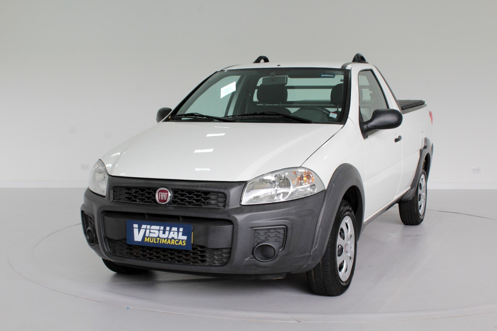 FIAT STRADA 1.4 HARD WORKING CS 2P FLEX MANUAL - 2018 - BRANCO FIAT STRADA 1.4 HARD WORKING CS 2P FLEX MANUAL - 2018 - BRANCO