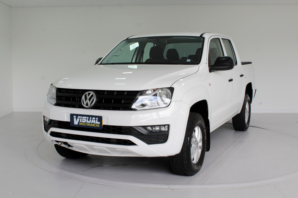 VOLKSWAGEN AMAROK 2.0 SE 4X4 CD TURBO DIESEL 4P MANUAL 6M - 2018 - BRANCO VOLKSWAGEN AMAROK 2.0 SE 4X4 CD TURBO DIESEL 4P MANUAL 6M - 2018 - BRANCO