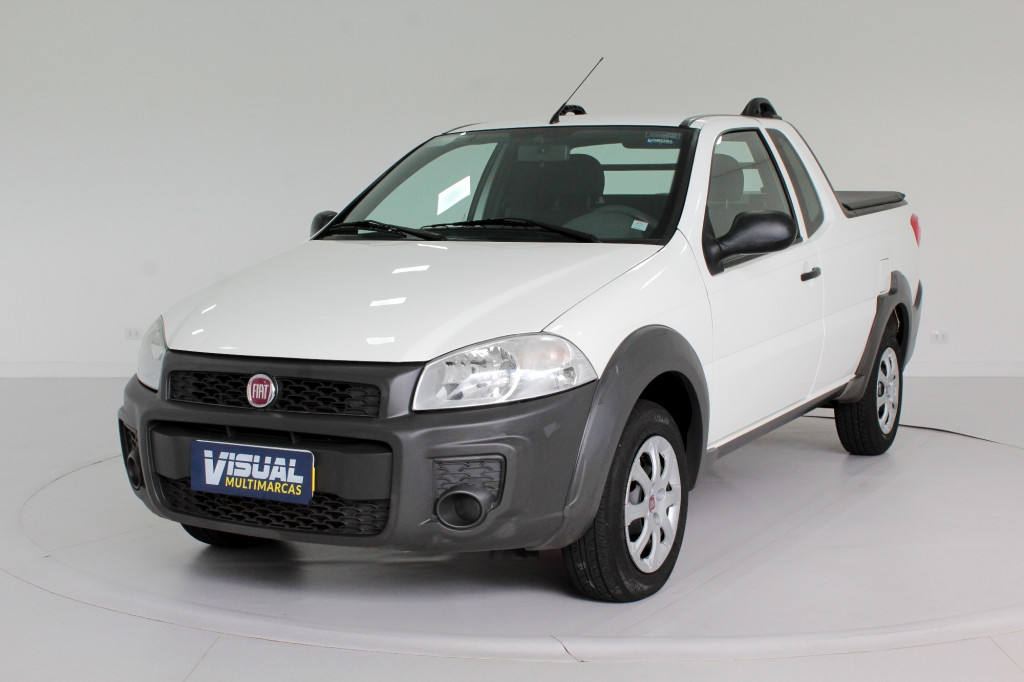 FIAT STRADA 1.4 HARD WORKING CE FLEX 2P MANUAL - 2020 - BRANCO FIAT STRADA 1.4 HARD WORKING CE FLEX 2P MANUAL - 2020 - BRANCO