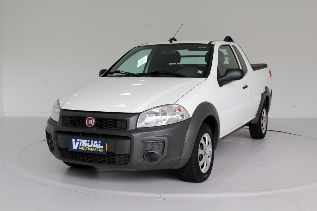 FIAT STRADA 1.4 HARD WORKING CE FLEX 2P MANUAL - 2020 - BRANCO FIAT STRADA 1.4 HARD WORKING CE FLEX 2P MANUAL - 2020 - BRANCO