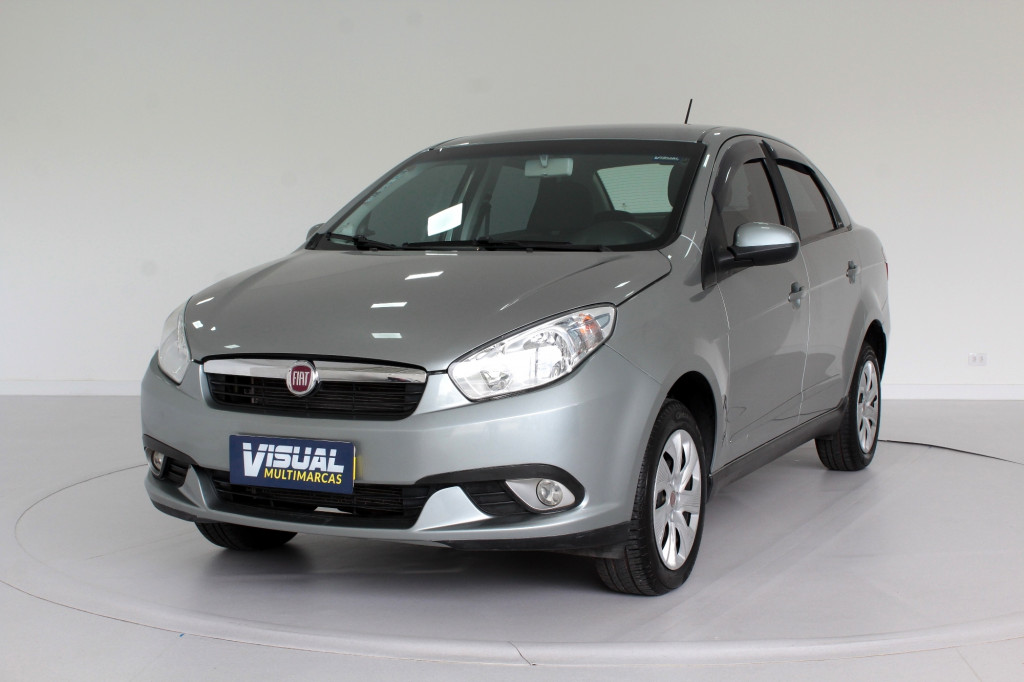 FIAT GRAND SIENA 1.4 ATTRACTIVE FLEX 4P MANUAL - 2016 - CINZA FIAT GRAND SIENA 1.4 ATTRACTIVE FLEX 4P MANUAL - 2016 - CINZA