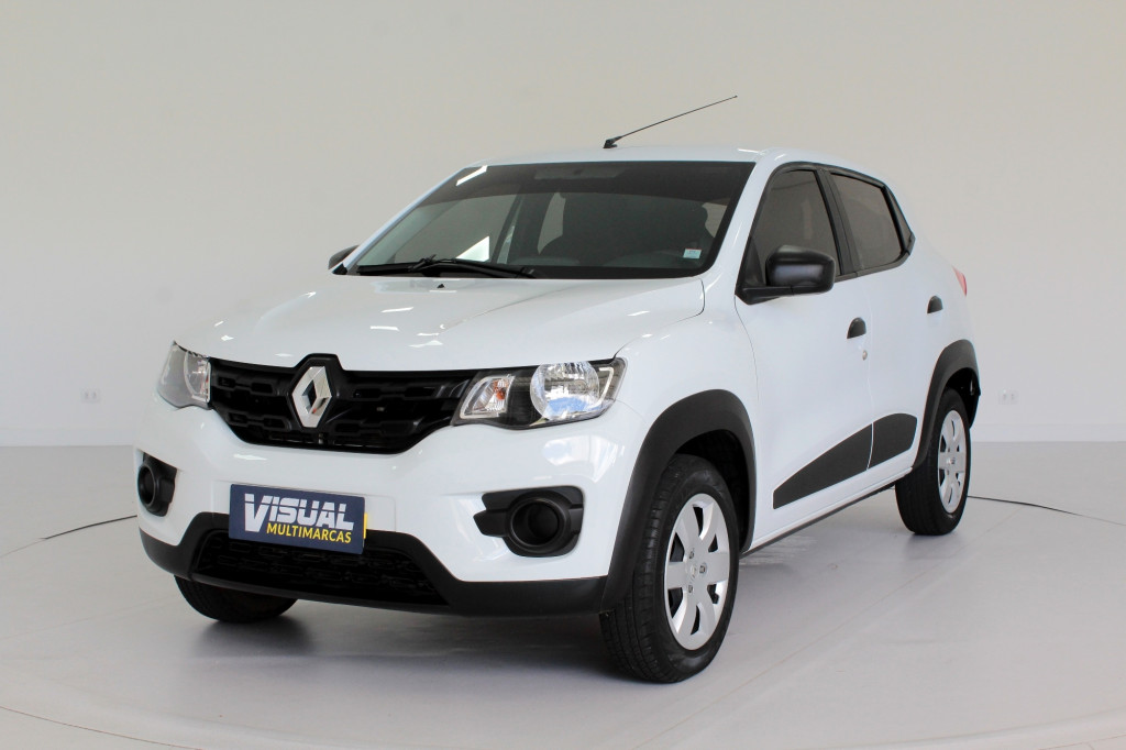 RENAULT KWID 1.0 ZEN FLEX 4P MANUAL - 2019 - BRANCO RENAULT KWID 1.0 ZEN FLEX 4P MANUAL - 2019 - BRANCO