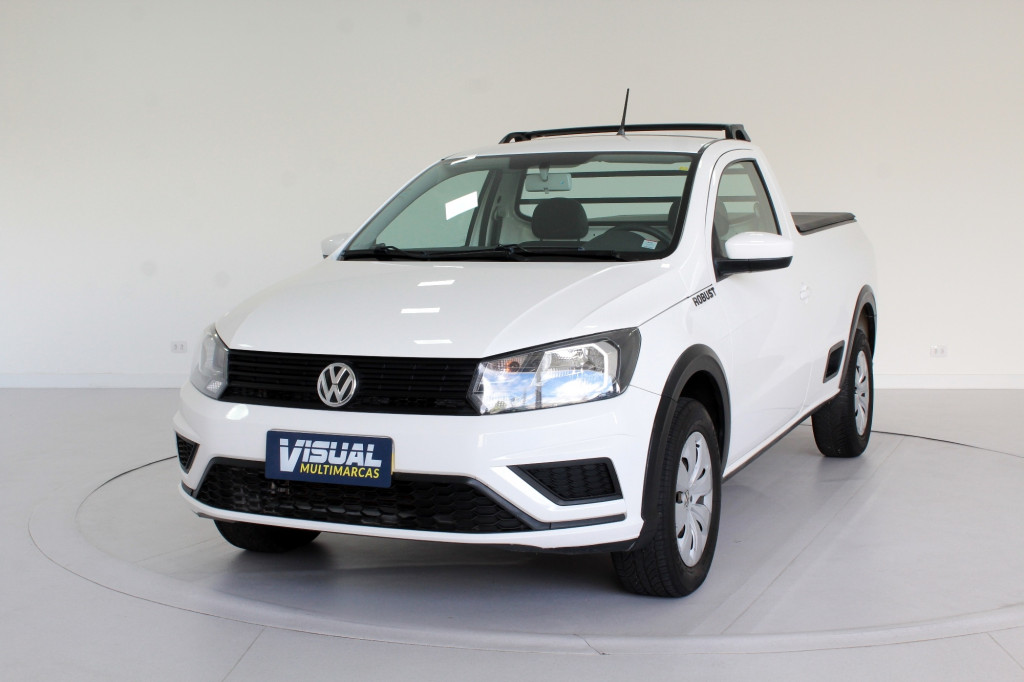 VOLKSWAGEN SAVEIRO 1.6 ROBUST CS FLEX 2P MANUAL - 2018 - BRANCO VOLKSWAGEN SAVEIRO 1.6 ROBUST CS FLEX 2P MANUAL - 2018 - BRANCO