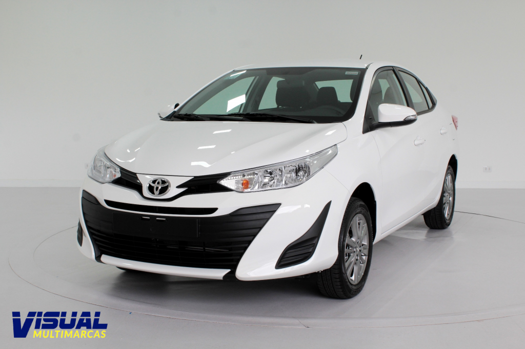 TOYOTA YARIS 1.5 XL PLUS CONNECT FLEX 4P AUTOMÁTICO CVT 7M - 2021 - BRANCO **0 KM** TOYOTA YARIS 1.5 XL PLUS CONNECT FLEX 4P AUTOMÁTICO CVT 7M - 2021 - BRANCO **0 KM**