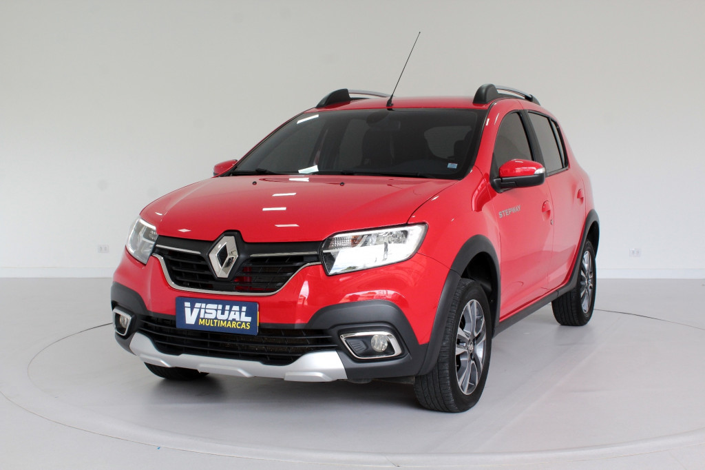 RENAULT STEPWAY 1.6 ICONIC FLEX 4P AUTOMÁTICO CVT 6M - 2020 - VERMELHO RENAULT STEPWAY 1.6 ICONIC FLEX 4P AUTOMÁTICO CVT 6M - 2020 - VERMELHO