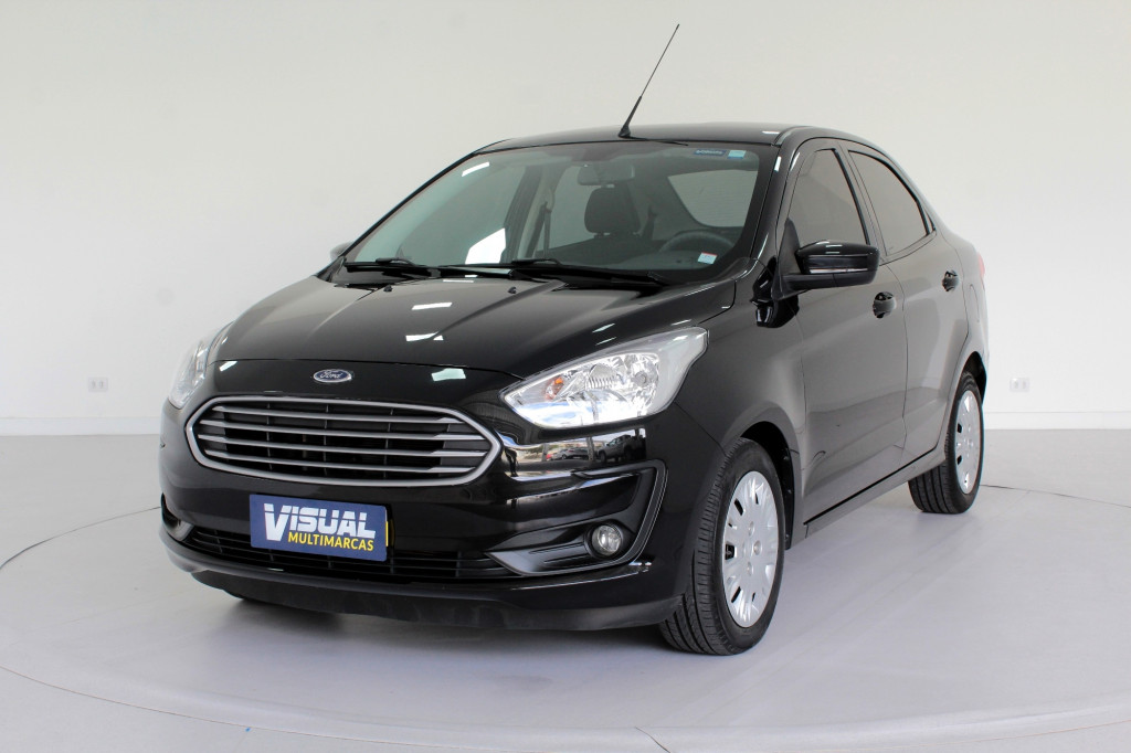 FORD KA 1.5 SE FLEX 4P AUTOMÁTICO 6M - 2019 - PRETO FORD KA 1.5 SE FLEX 4P AUTOMÁTICO 6M - 2019 - PRETO