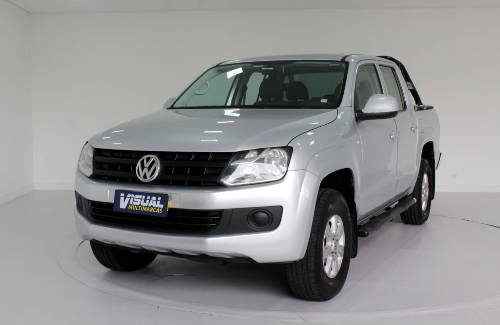 VOLKSWAGEN AMAROK 2.0 SE 4X4 CD TURBO DIESEL 4P MANUAL 6M - 2014 - PRATA VOLKSWAGEN AMAROK 2.0 SE 4X4 CD TURBO DIESEL 4P MANUAL 6M - 2014 - PRATA