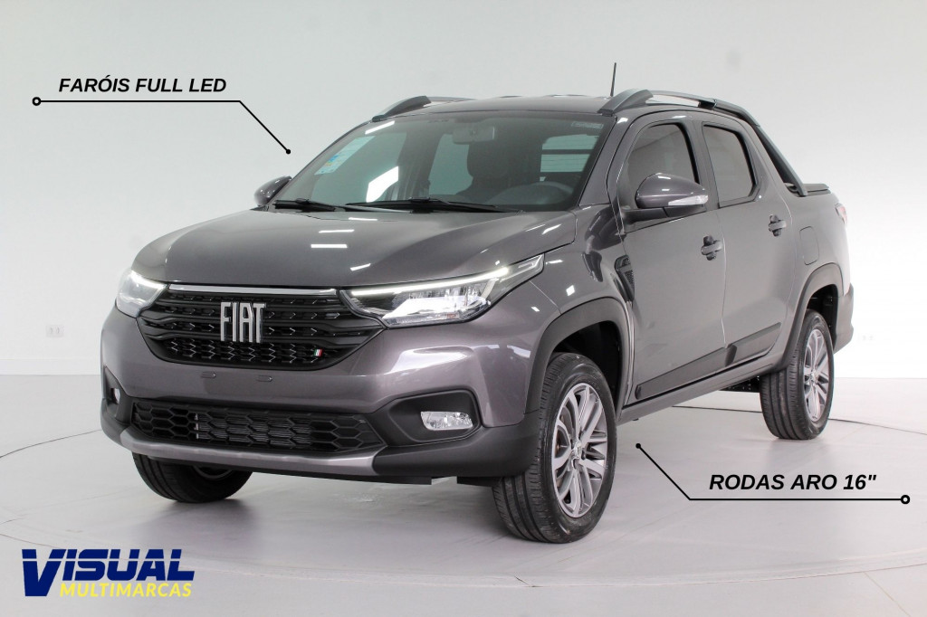 FIAT STRADA 1.3 VOLCANO CD FLEX MANUAL - 2022 - CINZA ** 0 KM ** UNIDADE DISPONÍVEL A PRONTA ENTREGA FIAT STRADA 1.3 VOLCANO CD FLEX MANUAL - 2022 - CINZA ** 0 KM ** UNIDADE DISPONÍVEL A PRONTA ENTREGA