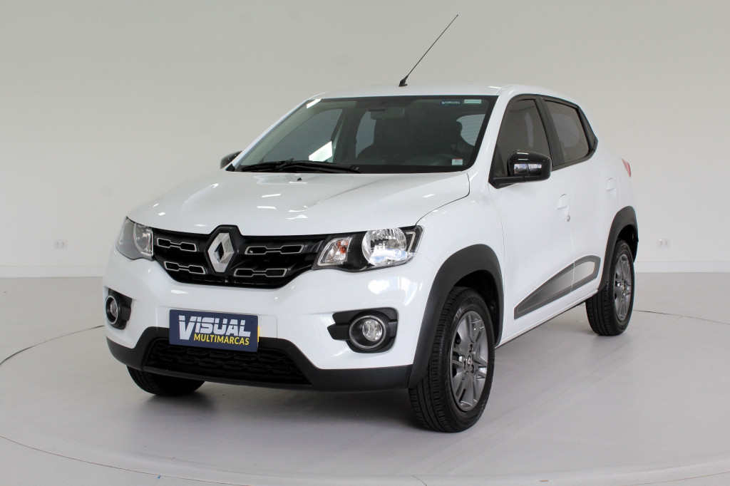 RENAULT KWID 1.0 INTENSE FLEX 4P MANUAL - 2019 - BRANCO RENAULT KWID 1.0 INTENSE FLEX 4P MANUAL - 2019 - BRANCO