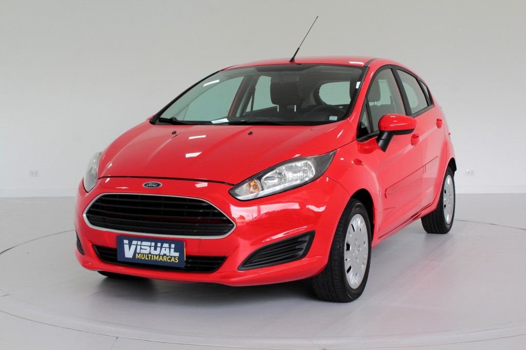 FORD FIESTA 1.5 S FLEX 4P MANUAL - 2015 - VERMELHO FORD FIESTA 1.5 S FLEX 4P MANUAL - 2015 - VERMELHO