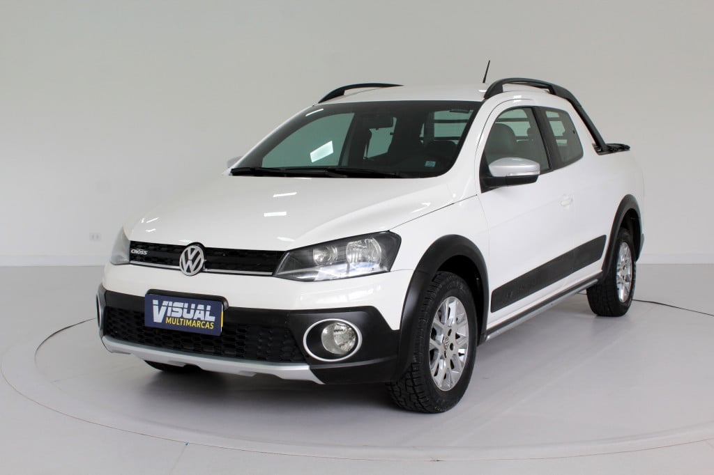 VOLKSWAGEN SAVEIRO 1.6 CROSS CD FLEX 2P MANUAL - 2015 - BRANCO VOLKSWAGEN SAVEIRO 1.6 CROSS CD FLEX 2P MANUAL - 2015 - BRANCO