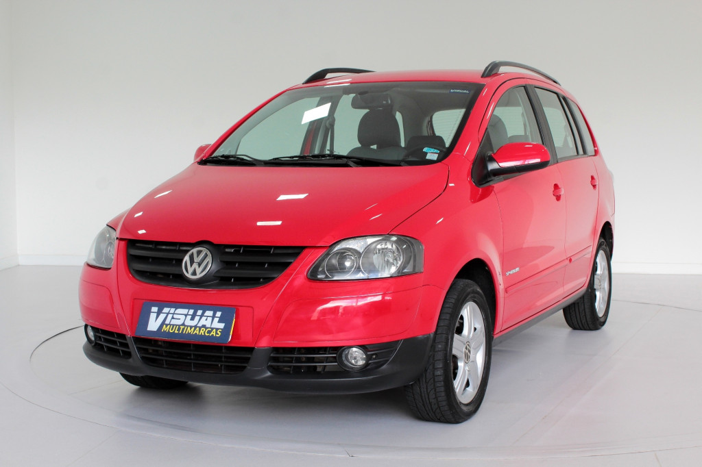 VOLKSWAGEN SPACEFOX 1.6 SPORTLINE FLEX 4P MANUAL - 2009 - VERMELHO VOLKSWAGEN SPACEFOX 1.6 SPORTLINE FLEX 4P MANUAL - 2009 - VERMELHO