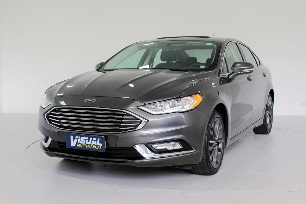 FORD FUSION 2.0 SEL 4P AUTOMÁTICO 6M - 2017 - CINZA FORD FUSION 2.0 SEL 4P AUTOMÁTICO 6M - 2017 - CINZA